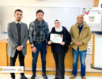 جامعة بوليتكنك فلسطين تخرج طلبة برنامج أنا أشارك